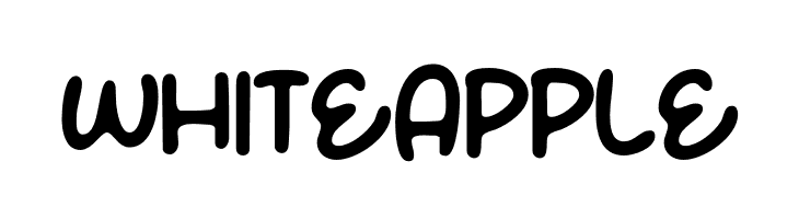 White Apple  Frei Schriftart Herunterladen