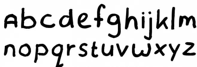 White Bear Lake خط أحرف صغيرة