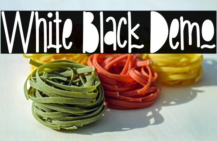 White Black Demo Example 3