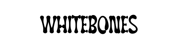 White Bones  免费字体下载