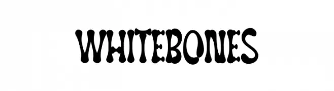 White Bones  Скачать бесплатные шрифты