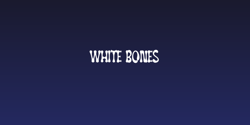 White Bones Social Header