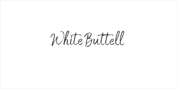 White Buttell Logo