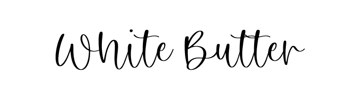 White Butter  لخطوط تنزيل