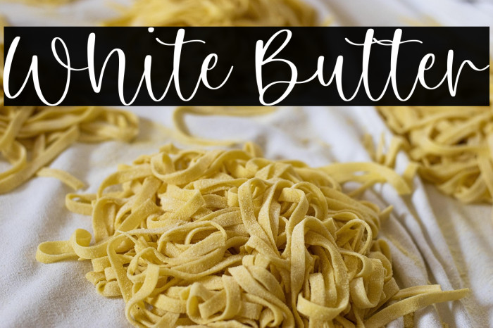 White Butter Example 2