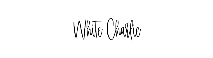 White Charlie  Free Fonts Download