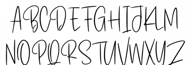 White Charlie Caratteri MAIUSCOLE