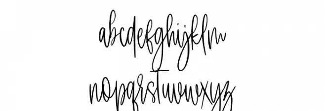 White Charlie Caratteri MINUSCOLO