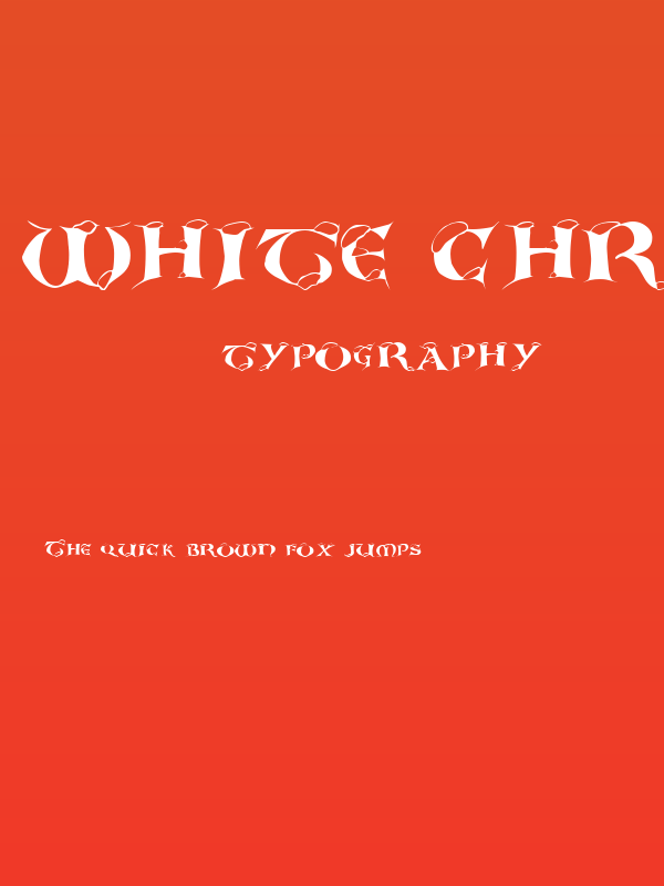 White Christmas Poster