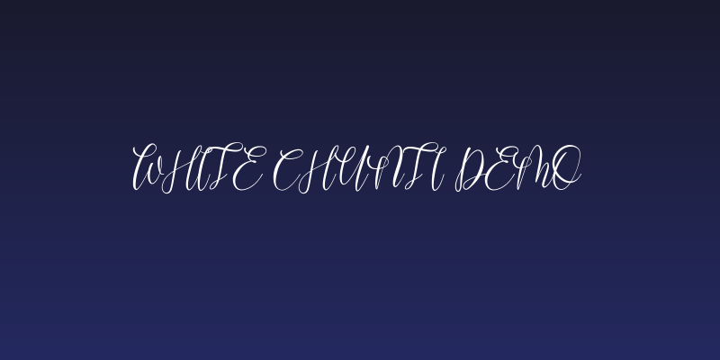 White Chunti Demo Social Header