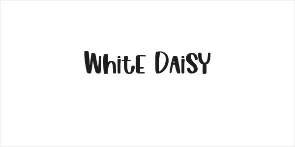 White Daisy Logo