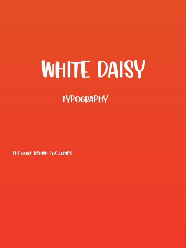 White Daisy Poster