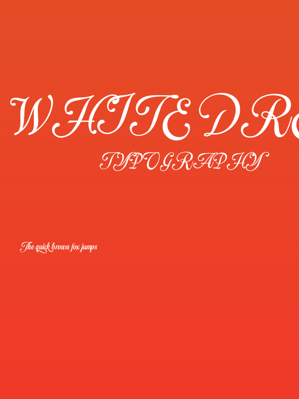 White Dream PERSONAL USE ONLY Regular Poster