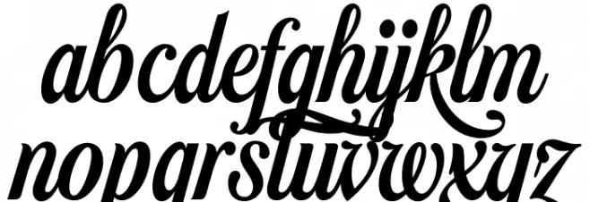 White Dream PERSONAL USE ONLY Regular Font LOWERCASE