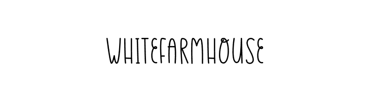 White Farmhouse  لخطوط تنزيل