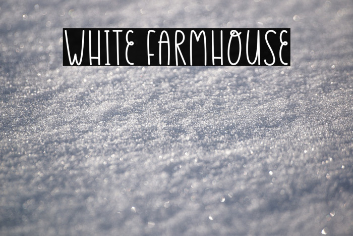 White Farmhouse Example 1