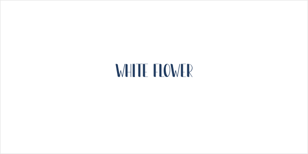 White Flower Logo