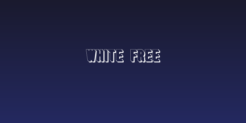 White Free Social Header