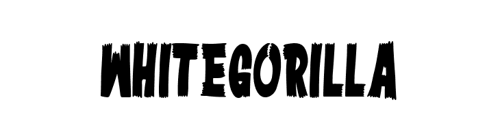 White Gorilla  font caratteri gratis