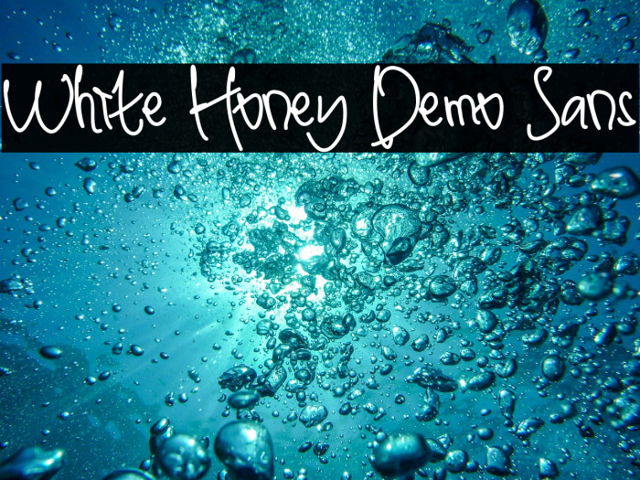 White Honey Demo Sans Example 3