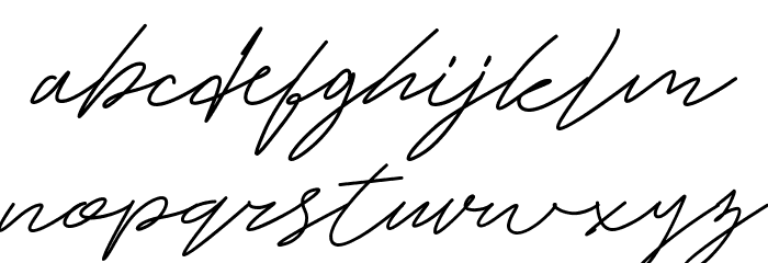 White Honey Demo Font LOWERCASE