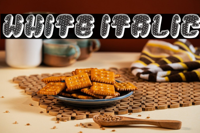 White Italic Example 1