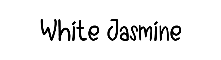 White Jasmine  Fuentes Gratis Descargar