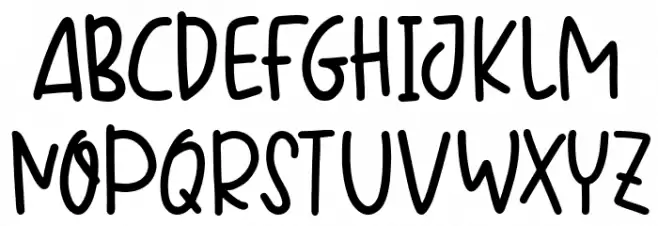White Jasmine Schriftart Groß