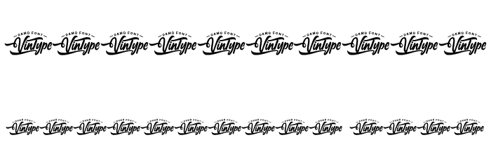 White Letters Demo Italic Font OTHER CHARS