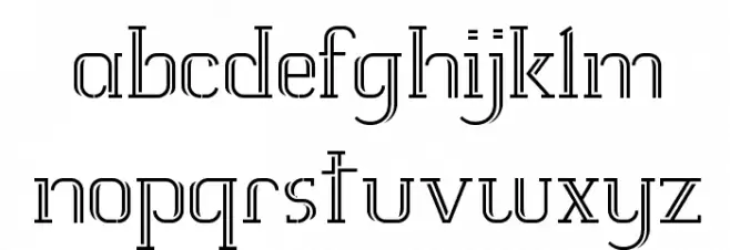White Line Fever Light 1.00 Caratteri MINUSCOLO