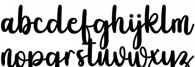 White Milk Font Litere mici