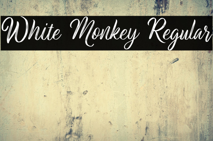 White Monkey Regular Example 1