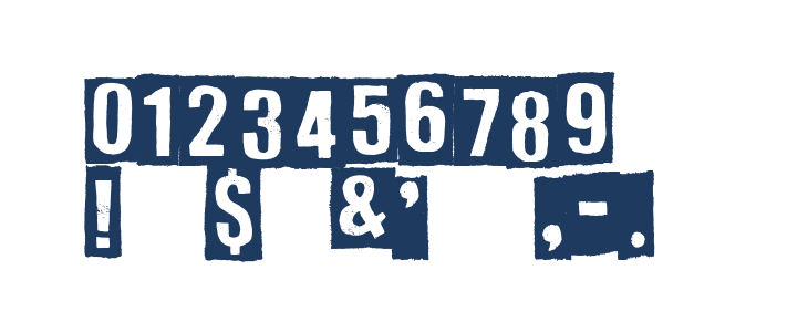 White On Black Other Characters