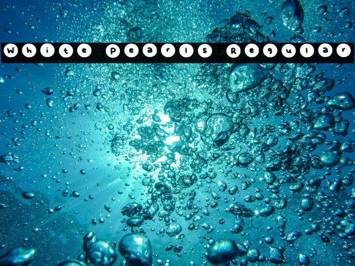 White Pearls Regular Example 1