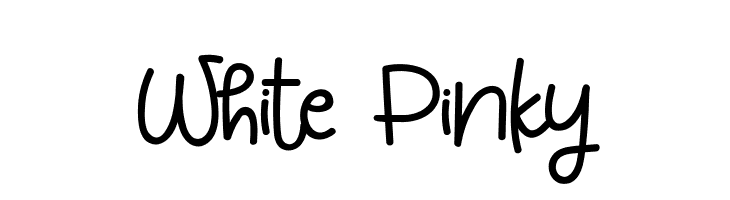 White Pinky  नि: शुल्क फ़ॉन्ट्स डाउनलोड