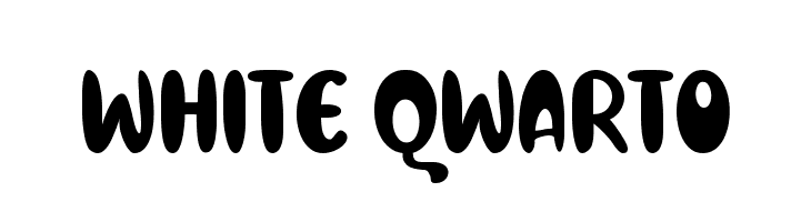 White Qwarto  フリーフォントのダウンロード