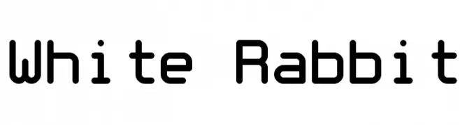 White Rabbit  フリーフォントのダウンロード