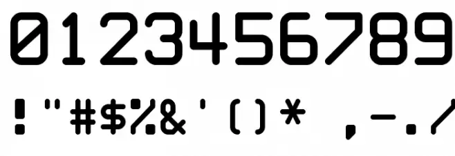 White Rabbit Font Alte caractere