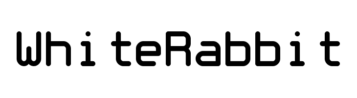 White Rabbit  Descarca Fonturi Gratis