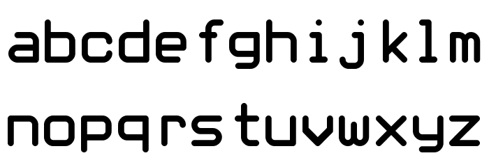 White Rabbit Font LOWERCASE