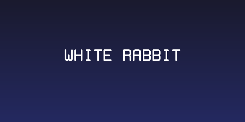 White Rabbit Social Header