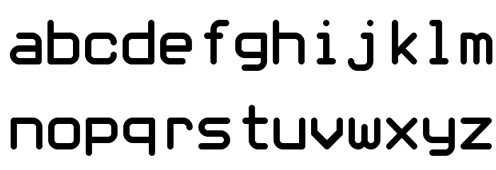 White Rabbit Font LOWERCASE