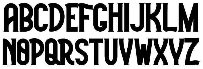 White Rainbow - Personal Use Regular Font LOWERCASE