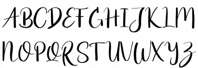 White Risolles Demo Regular Шрифта ВЕРХНИЙ