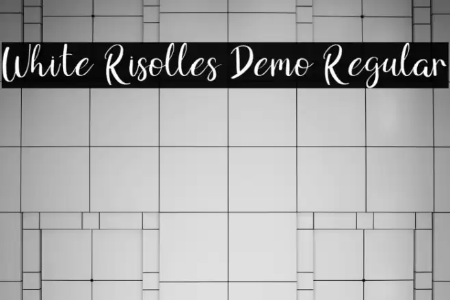 White Risolles Demo Regular Fuentes examples