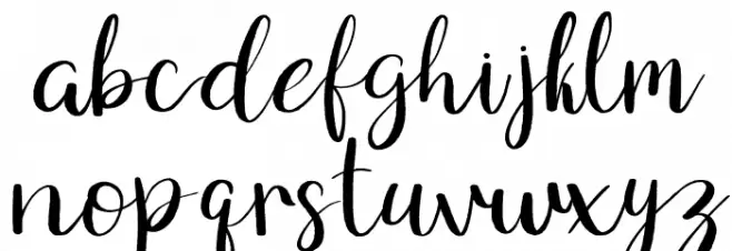 White Risolles Demo Regular Шрифта строчной