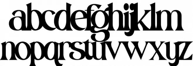 White Space personal use Font Litere mici