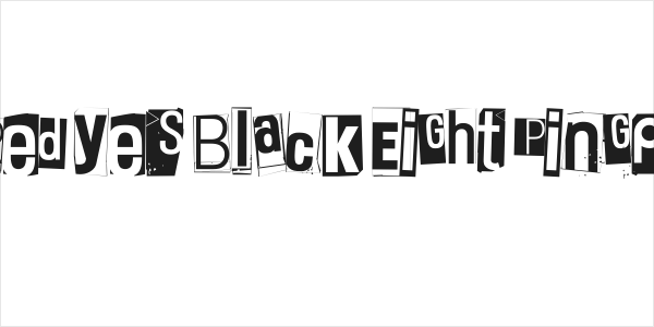 White Square Red Yes Black Eight Pingpong Pingpong Logo