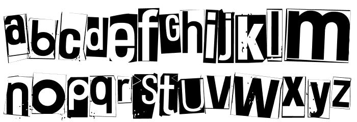 White Square Red Yes Black Eight Pingpong Pingpong Font LOWERCASE