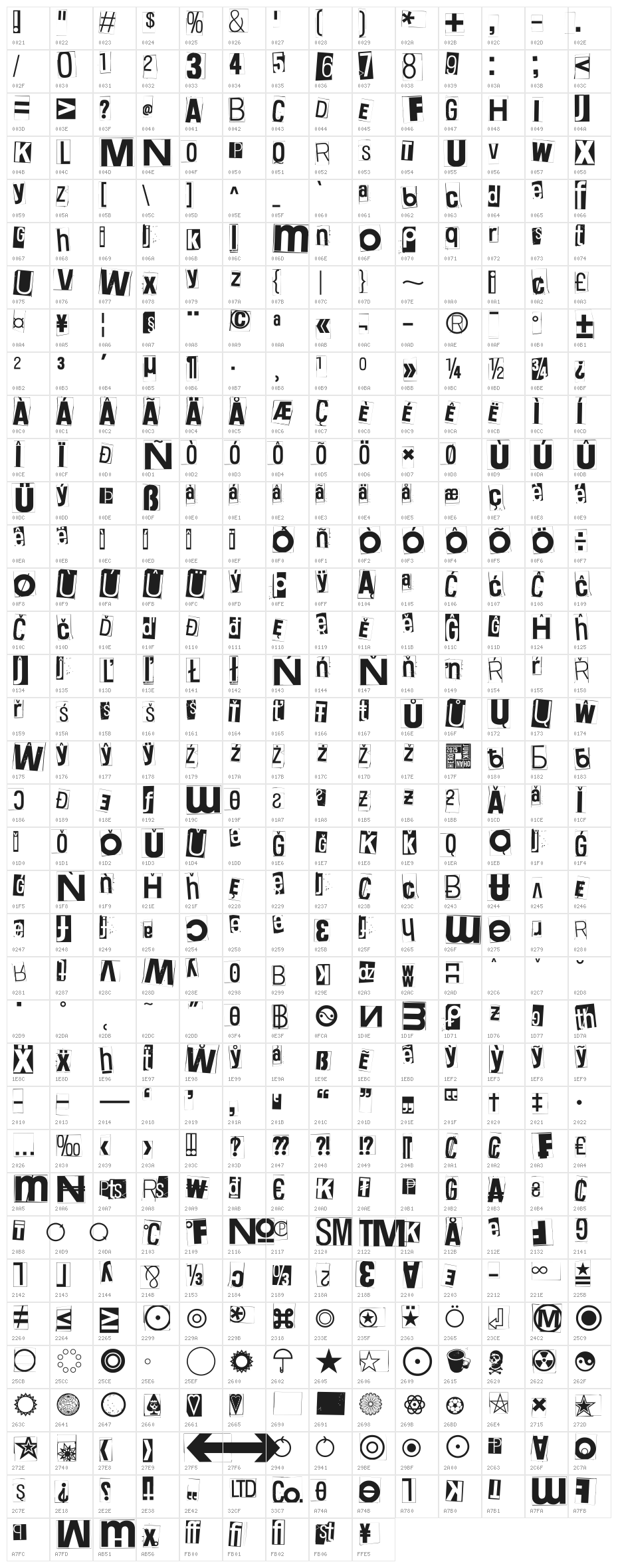 White Square Red Yes Black Eight Warsaw Warsaw Character Map